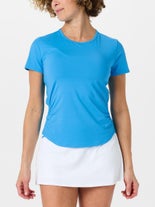 Sofibella Wms Electric Blue Icon SS Top Blue S