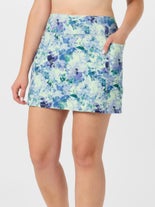 Skechers Wms Gowalk Seascape Floral Skirt Blue XS