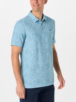 Travis Mathew Men's Featherweight Polo Blue XL