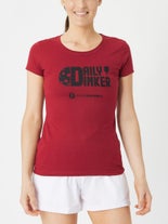 Total Pickleball Wms Daily Dinker Tee Cardinal S