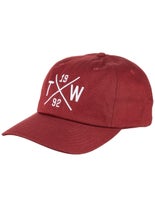 Tennis Warehouse Dad Hat Maroon