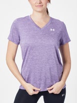 Under Armour Wms Spring Tech Twist Top Purple XL