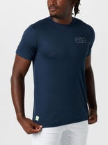 Varsity Pickle Men's Court Perf Shirt Navy M