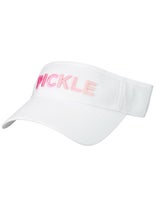 VimHue Women's Pink Ombre Puff Pickle Visor
