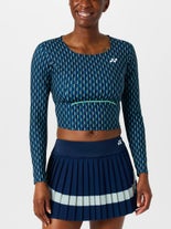Yonex Women's Paris Long Sleeve Navy L