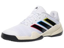 adidas Barricade K White/Black/Cream Junior Shoes