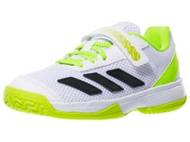 adidas Courtflash K Comfort Wh/Lemon Junior Shoes