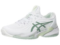 Asics Court FF 3 White/Lichen Rock Women's Shoes