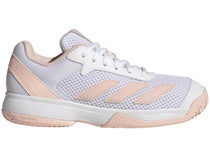 adidas Courtflash K White/Quartz Junior Shoes 