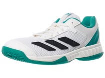 adidas Courtflash K White/Teal/Black Junior Shoes