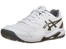 Asics Dedicate 8 Men's Pickleball Shoes-White/Grey