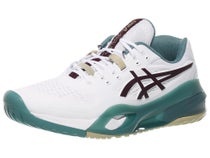 Asics Gel Resolution X White/Dark Aubergine Men's Shoes