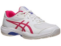 Asics Gel Game GS Cream/Bright Rose Junior Shoes