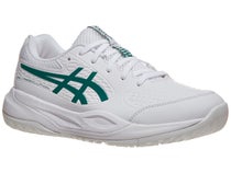 Asics Gel Resolution X GS Wh/Green Junior Shoes