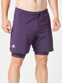 adidas Men's Fall Club 2-in-1 Short