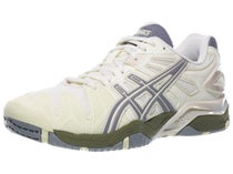 Asics Gel Resolution 5 Cream/Grey Men's Shoes 