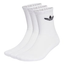 adidas Originals Crew Sock 3-Pack - White/Black