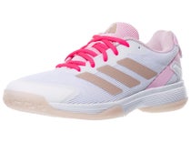adidas Ubersonic 4 K Wh/Silver/Pink Junior Shoes