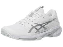 Asics Solution Speed FF 4 Clay Wh/Silver Women's Shoes 