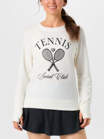 Bird & Vine Women's Reverse Fleece Tennis Social Club