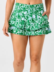 Bubble Women's Ruffle Skirt - Flower