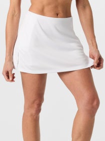 Grand Slam Women's Core Solid Slit Skirt - White