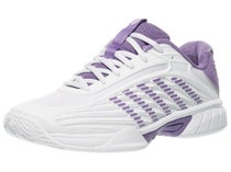 KSwiss Hypercourt Express 3 White/Purple Junior Shoes
