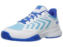 KSwiss Ultrashot Team 2 White/Blue Junior Shoes