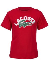 Lacoste Boy's Fall Wordmark Croc T-Shirt