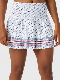 Lucky in Love Women's Long Cool Vibes Smocked Skirt