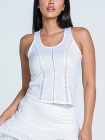 Lucky In Love Women's Shibori Lace Corset Tank
