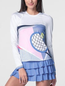Lucky In Love Women's Linen Intuition Long Sleeve