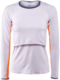 Lucky In Love Women's Lavender Love Long Sleeve