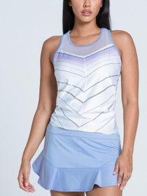 Lucky In Love Women's Lavender Love Tie Back Tank