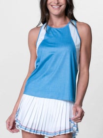 Lucky In Love Women's Linen Play Tank