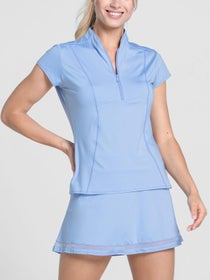 Lucky In Love Women's Love Swing Zip Top