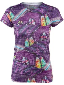 Lucky In Love Women's Fast Pace Skegging - Navy