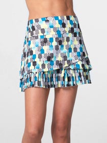 Lucky In Love Women's Stripe It Up Pickleball Skirt