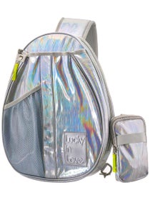Lucky in Love Tennis Sling Bag - Iridescent