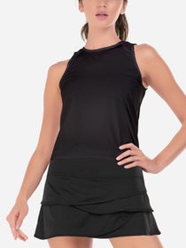 Lucky in Love Women's L-UV Freedom Tank - Black