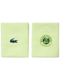 Lacoste Men's Roland Garros Players Wristbands - Green