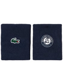 Lacoste Men's Roland Garros Players Wristbands - Navy