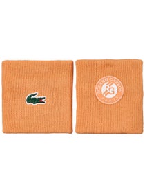 Lacoste Men's Roland Garros Players Wristbands - Orange