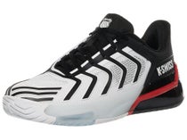 KSwiss Ultrashot 4 White/Black/Red Men's Shoe 
