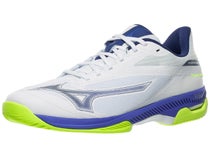 Mizuno Wave Exceed Court White/Dazzle Blue Men's Shoes