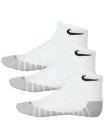 Nike Everyday Max Cushion Quarter Sock 3-Pack White