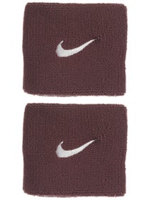 Nike Tennis Premier Singlewide Wristband Burgundy/Sil