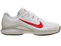 Nike Zoom Vapor 12 White/Crimson Men's Shoes