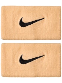 Nike Tennis Premier Doublewide Wristbands - Tangerine