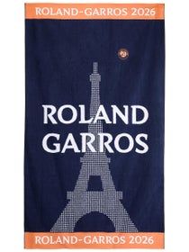 Roland Garros Beach Towel - White